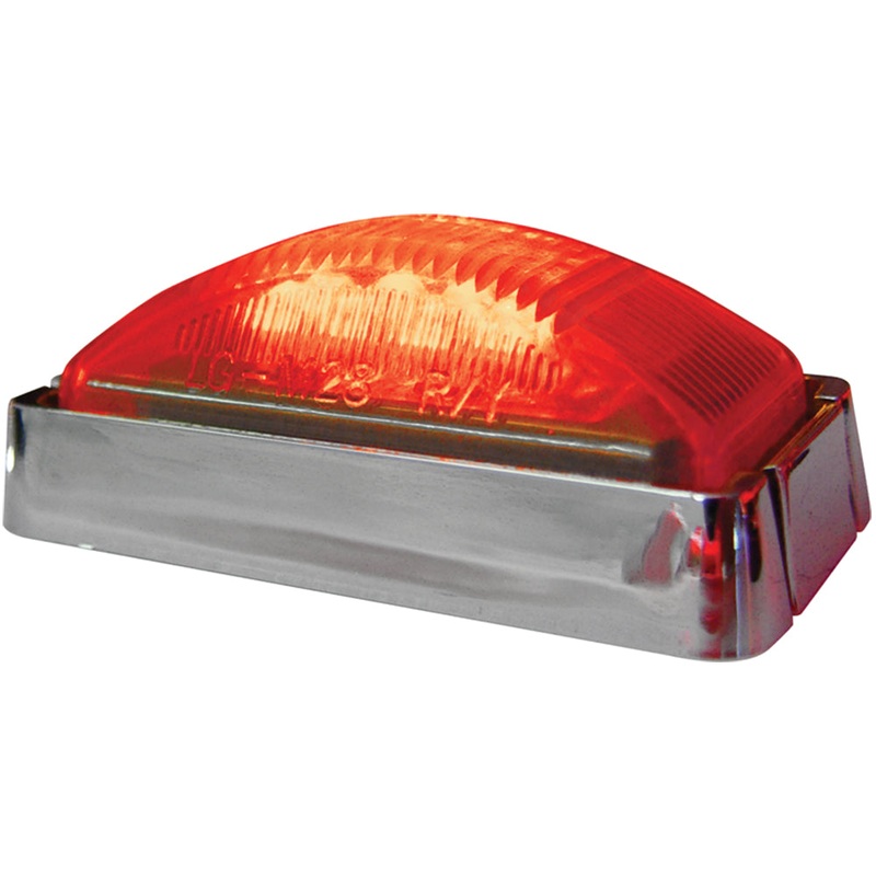 LED Chrome Bezel Clearance Lights