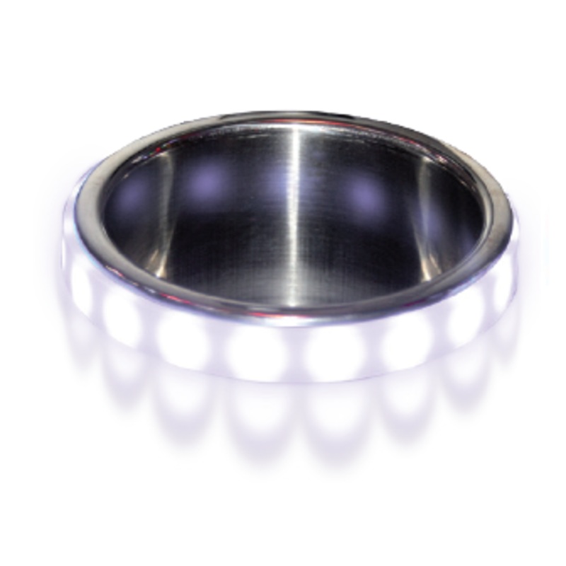 LED Cup Holder Accent Bezel|White|Red|Blue|Green