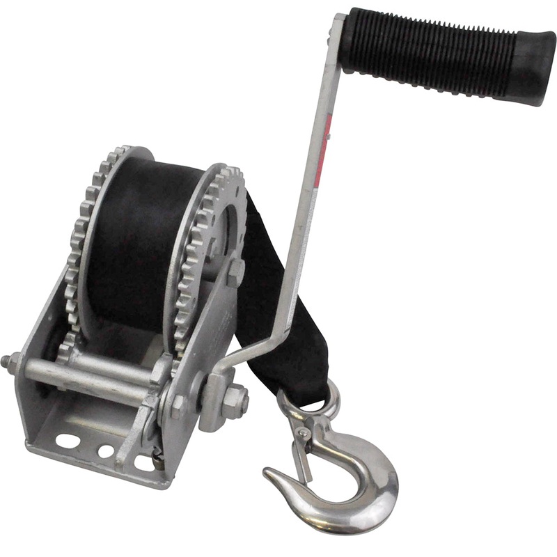 SEACOAT Dual Drive Trailer Winch | 1600 lb & 2000 lb