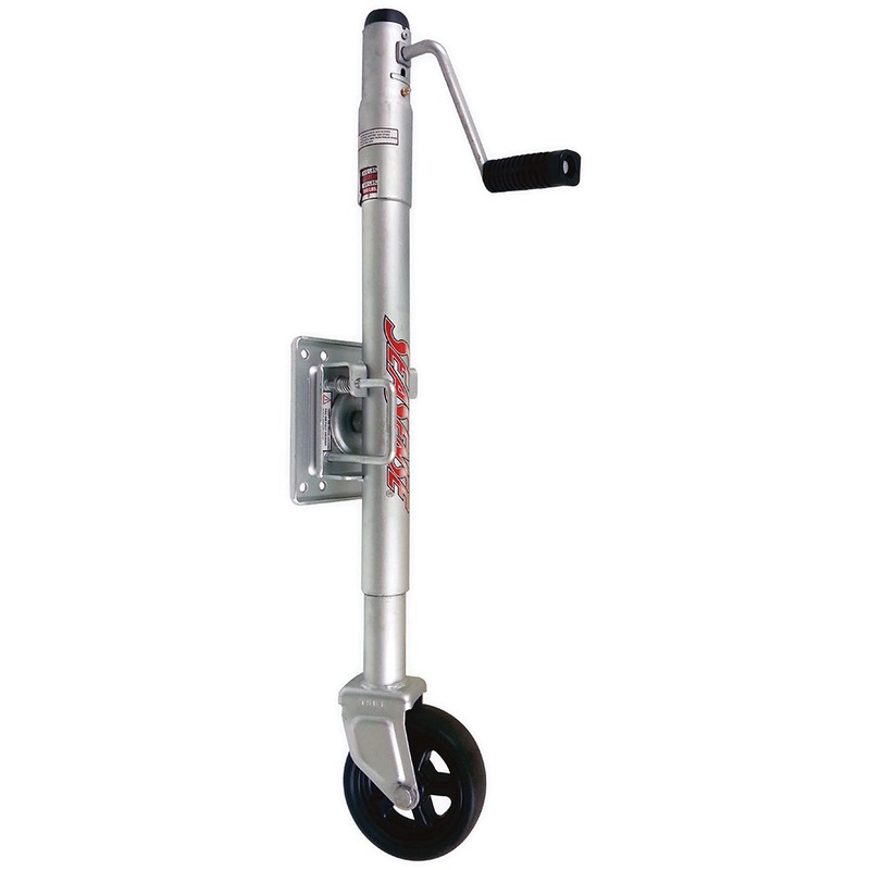 SEACOAT Weight Indicator Safety Swing-Up Trailer Jack | 800 lb