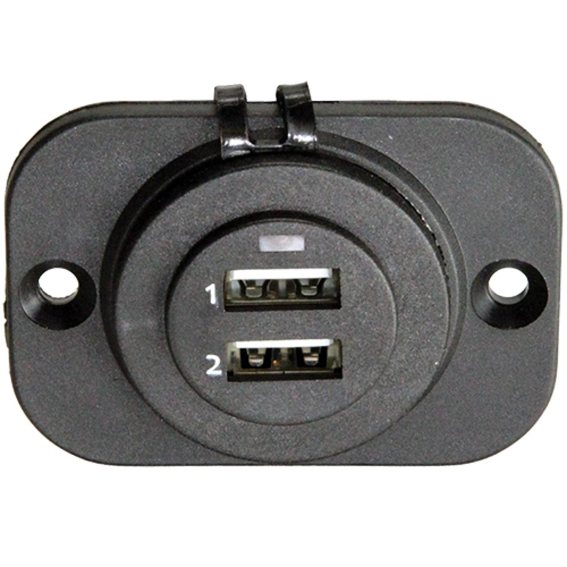 USB 2 Port Charger Socket