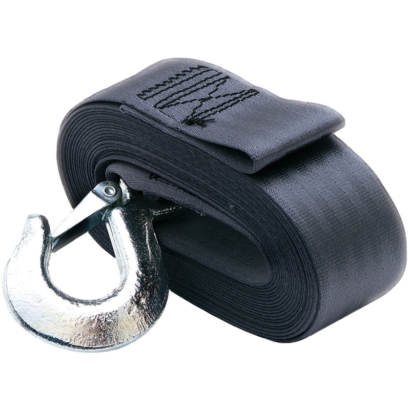 Winch Strap with Hook|12′ PWC Winch Strap with Hook|15′ Winch Strap with Hook|20′ Winch Strap with Hook
