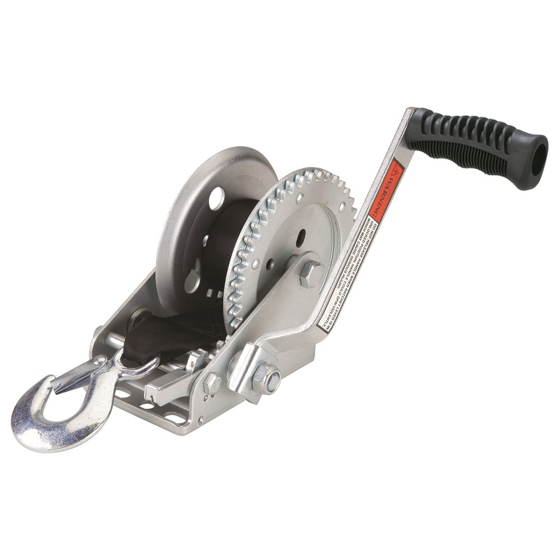 Zinc Plated Trailer Winch | 1400 lb
