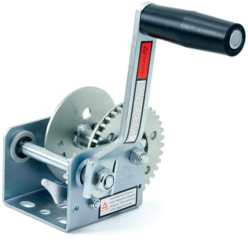 Zinc Plated Trailer Winch | 600 lb