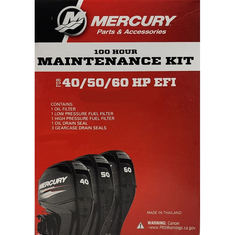 8M0232733 – 100Hour Service Kit 40/50/60hp EFI