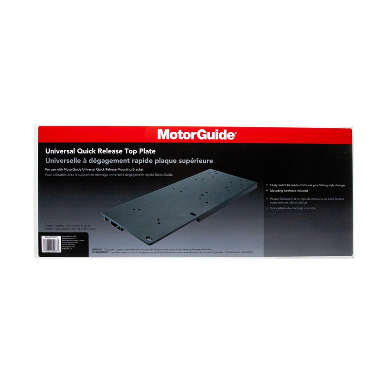 Motorguide Universal QR Bracket Top Plate 8M0095973