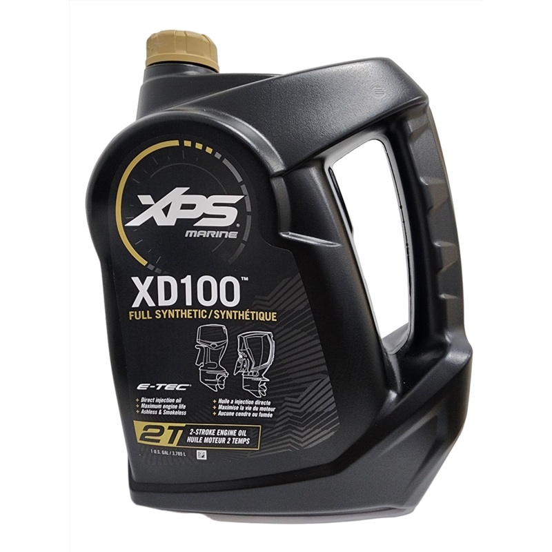 3 x 1 Gallon XD100 Evinrude Etec 2 Stroke Oil (3 x 1 Gallon) BOX – Bulk Buy