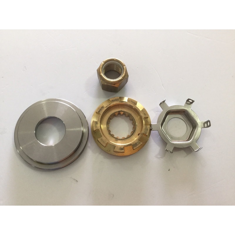 Mercury / Mercruiser Propeller Hardware Thrust Washer Spacer Lock Tab And Nut