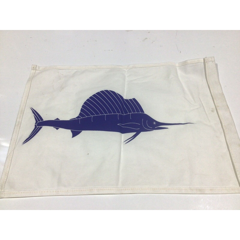 White Swordfish Flag
