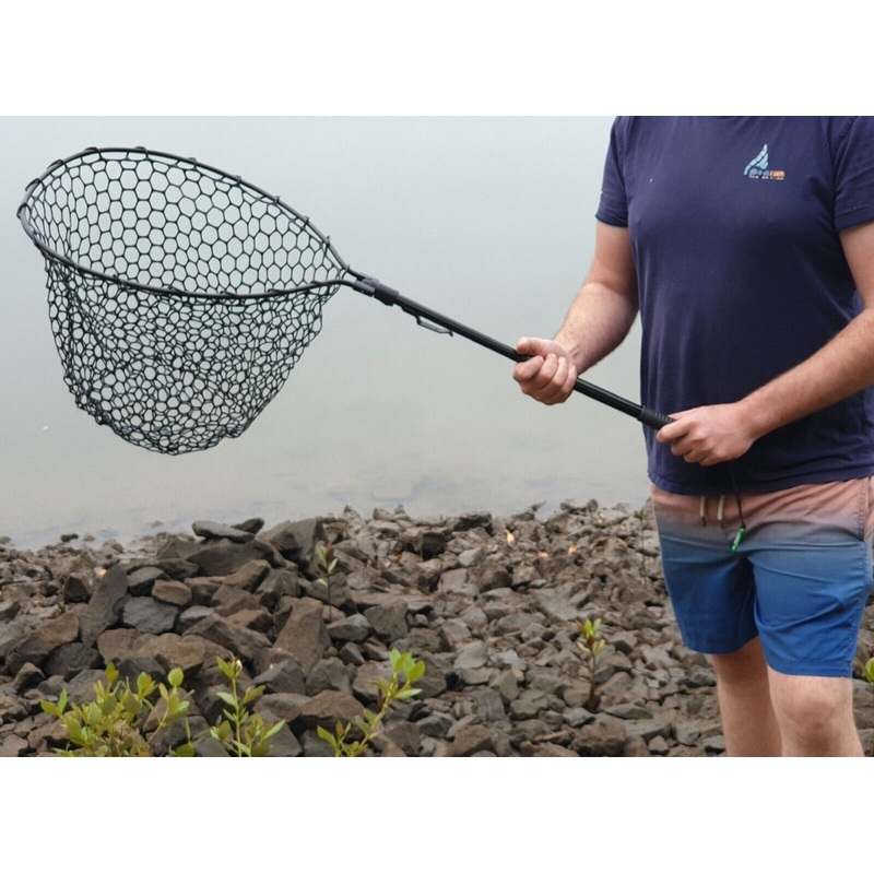 Enviro Mesh Landing Net – Gunmetal
