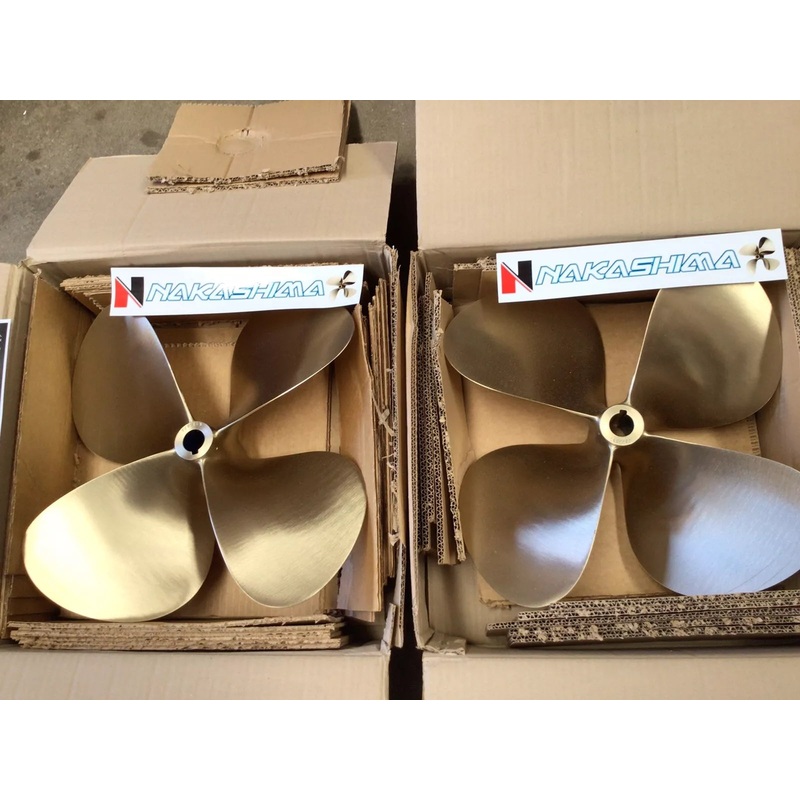 Propeller Set. Pair 20 x 20 Nakashima