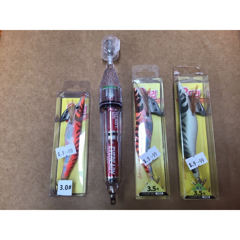 Squid Jigs 4 Pce Promotion
