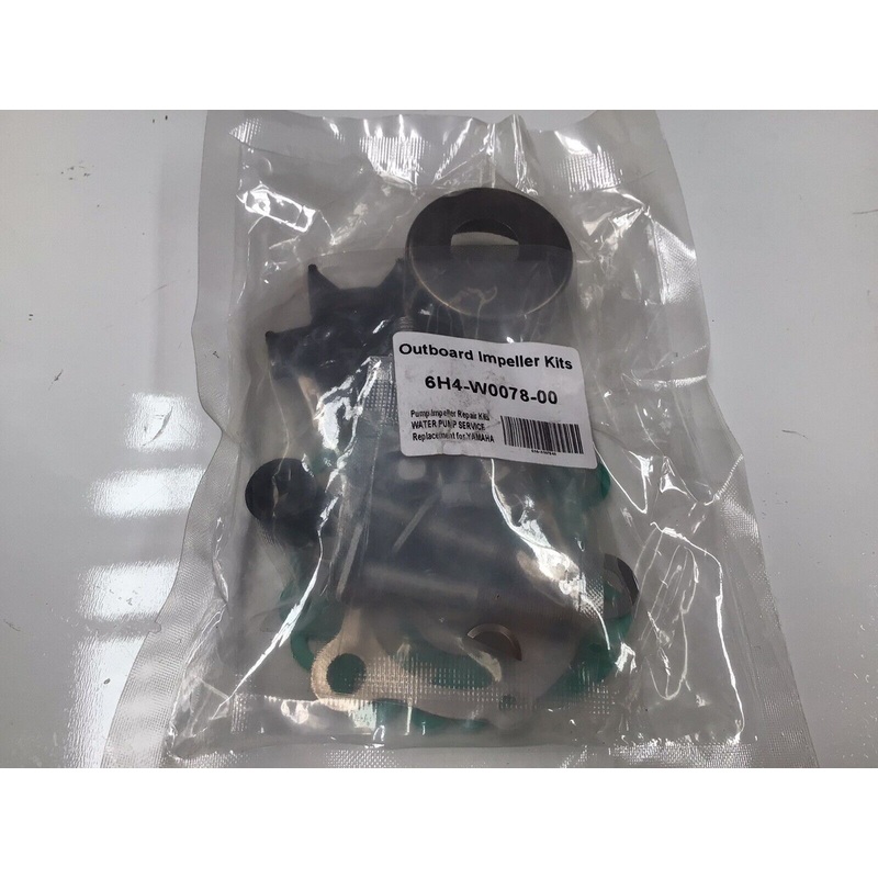 Yamaha 6h4-w0078-00 Water Pump Service Kit 25-50 Hp