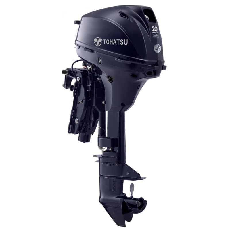 2025 Tohatsu 20 HP MFS20EEPL Remote Bundle