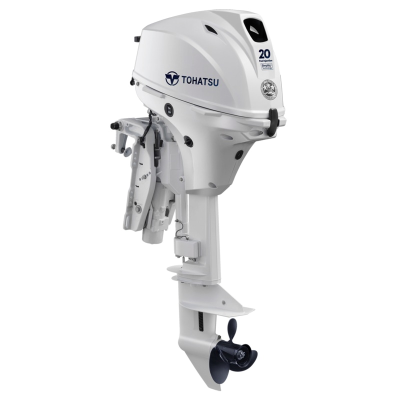 2025 Tohatsu 20 HP MFS20EWEPTS Remote Bundle
