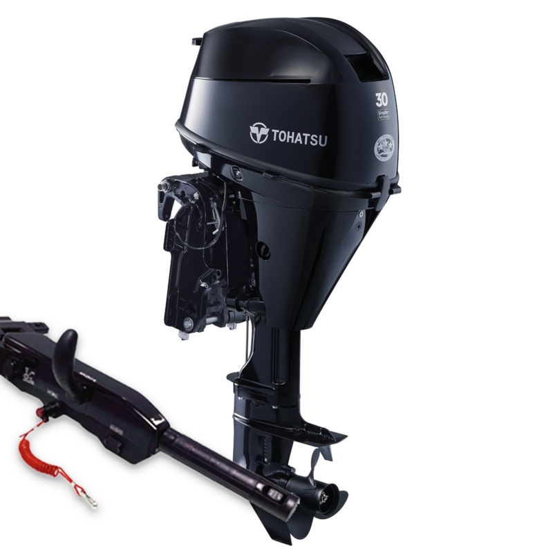 2025 Tohatsu 30 HP MFS30DETL w/ Multi Function Tiller Handle Bundle