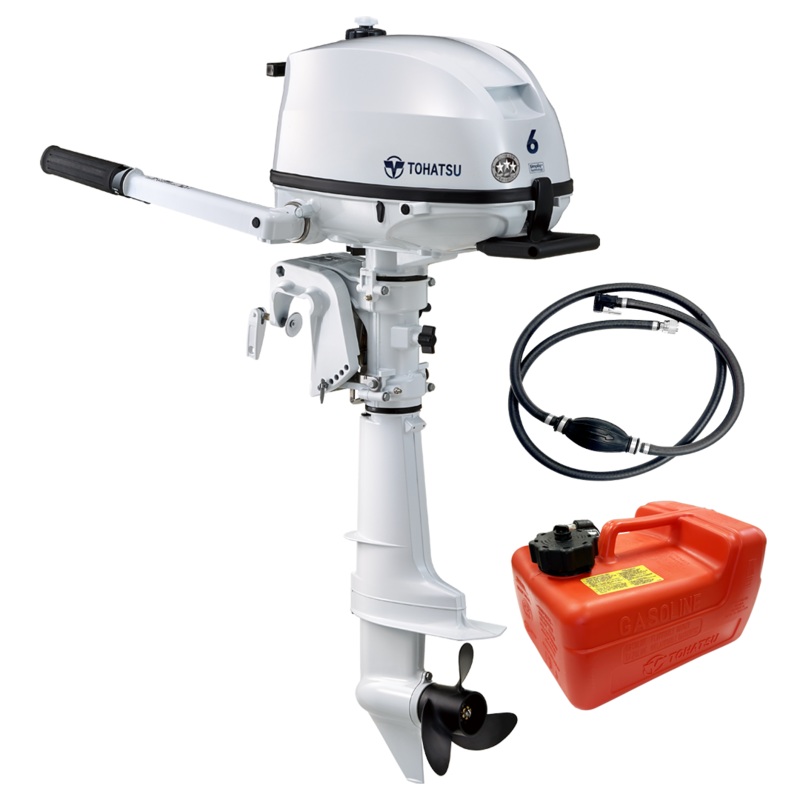 OVERSTOCK 2025 Tohatsu 6 HP MFS6DWDS Outboard Motor